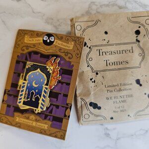 Owlcrate Treasured Tomes pin - We Hunt The Flame